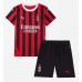 AC Milan Emerson Royal #22 Dětské Domácí dres komplet 2024-25 Krátký Rukáv (+ trenýrky)